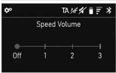 Speed Volume Off 1 2 3
