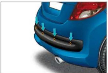 PEUGEOT 207 (2013) - NÄYTÖLLÄ JA ÄÄNIMERKILLÄ VARUSTETTU PYSÄKÖINTITUTKA - 1