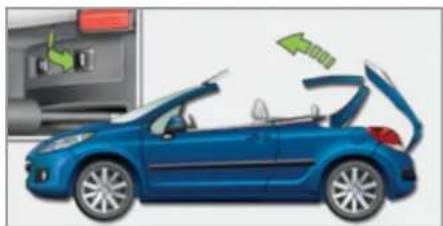 PEUGEOT 207 (2013) - Katon avaaminen - 3