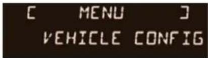 [ MENU ] VEHICLE CONFIG