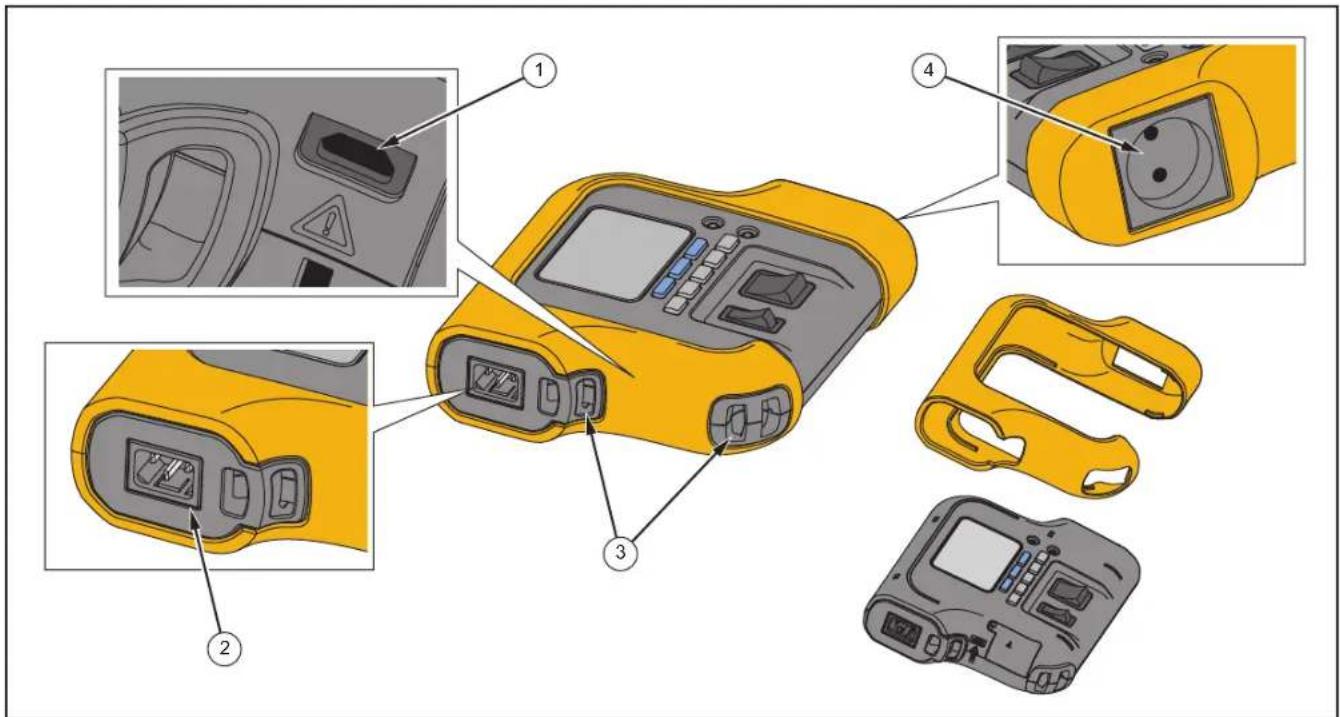 FLUKE ESA609 - Sivupaneelit - 1