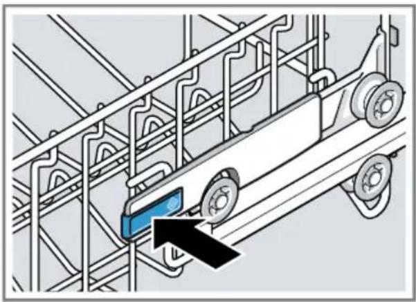 BOSCH SMU4HVW73S - Yläkorin säätäminen sivuilla olevilla vivuilla - 1