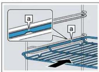 BOSCH HRG4785B7S - Varusteen työntäminen uuniin - 1