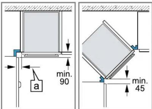 BOSCH HRG4785B7S - Asennus kulmaan - 1