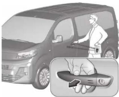 OPEL Vivaro (2025) - Elektronisen Avainjärjestelmän Käyttö - 1