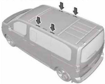 OPEL Vivaro (2025) - Kattotelineet - 2