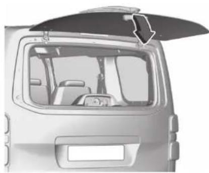 OPEL Vivaro (2025) - Takaluukun ikkuna - 2