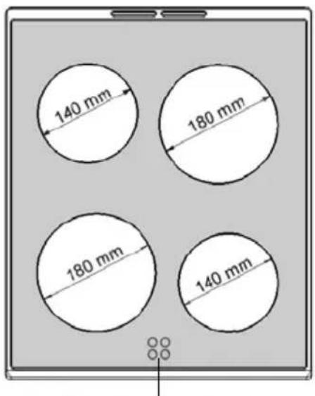 140 mm 180 mm 180 mm 140 mm