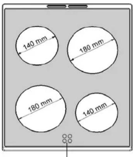 140 mm 180 mm 180 mm 140 mm