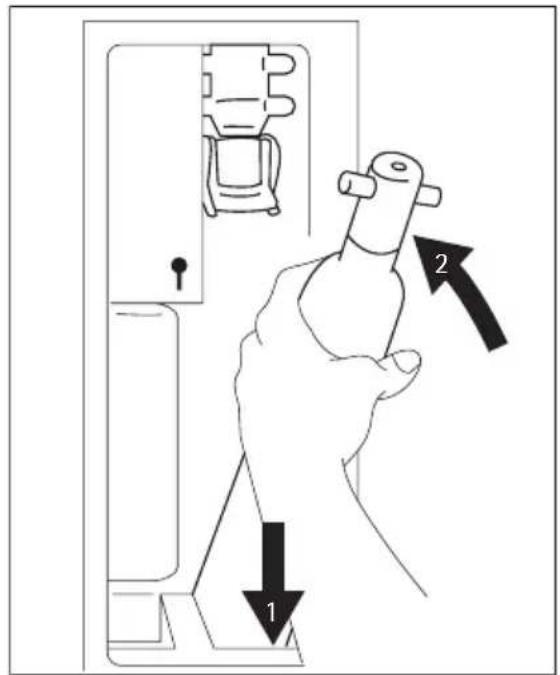 AEG S93880KMB0 - Vesisuodattimen asentaminen - 4