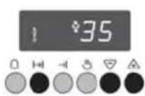 ELECTROLUX EKD514500 - ASETA TOIMINTA-AIKA SEURAAVASTI: - 1