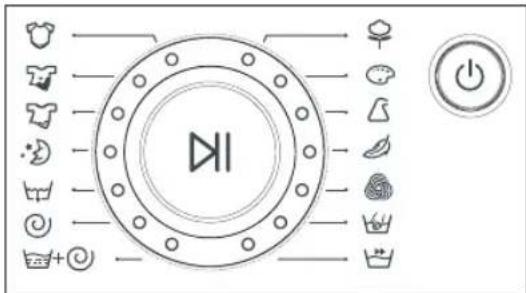 SAMSUNG WF-J125NV - Pyykinpesu Fuzzy logic (Sumea logiikka) -järjestelmän avulla - 1
