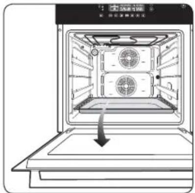 SAMSUNG BQ2D7G144 - Jakotaso, grilliritilä, uunipelti ja uunipannu. - 1