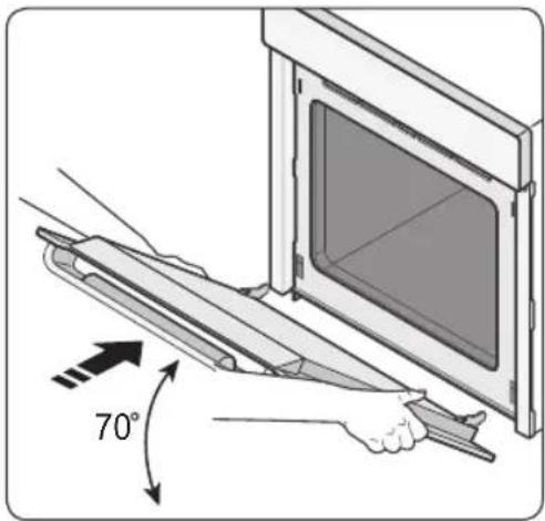 SAMSUNG BQ2D7G144 - Uuninluukun kiinnittäminen - 1