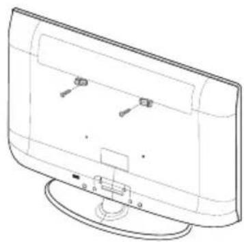 SAMSUNG LE32A436T1C - Näin estät television putoamisen: - 2