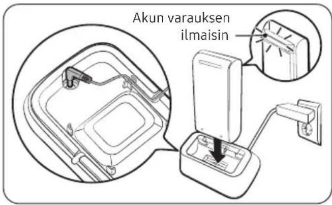 Akun varauksen ilmaisin