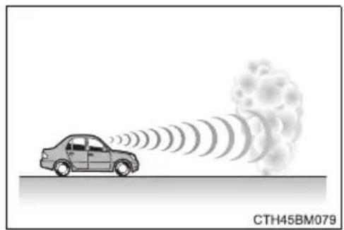 TOYOTA Auris (2016) - Olosuhteet, joissa järjestelmä saattaa toimia, vaikka kolarin riskiä ei ole - 13