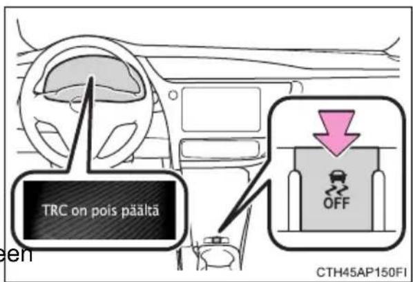 TRC on pois päältä OFF CTH45AP150FI
