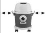 Fantom Magic DU 1850 - ASSEMBLY FOR DRY VACUUMING FUNCTION - 1