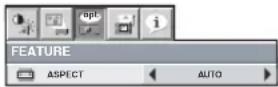 MITSUBISHI WD510U-G - To cancel the menu: - 1