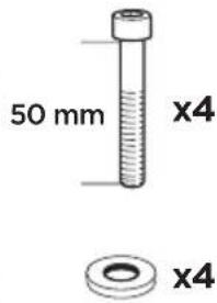 50 mm x4 x4