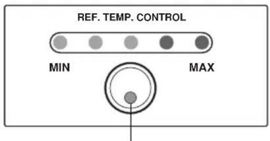 REF. TEMP. CONTROL MIN MAX