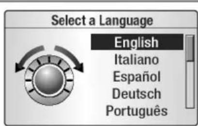 Select a Language English Italiano Español Deutsch Português