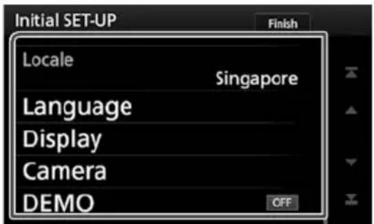 KENWOOD DNX9190SM - ตั้งค่าแต่ละรายการต่อไปนี้ - 1