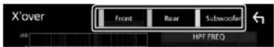 KENWOOD DNX9190SM - แต่ที่ลําโพงเพื่อตั้งค่า. - 1