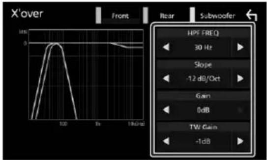 KENWOOD DNX9190SM - ตั้งค่าแต่ละพารามิเตอร์ดังนี้ - 1