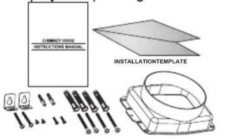 DIEMNEY HOOD INSTRUCTIONS MANUAL INSTALLATIONTEMPLATE