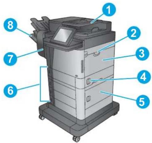 HP LaserJet MFP M630 - תְרָה בַרִי לְרָה - 1
