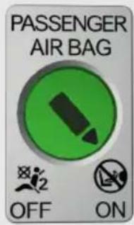 PASSENGER AIR BAG OFF ON