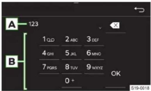 A 123 B 1 QD 2 ABC 3 DEF 4 GHI 5 JKL 6 MNO 7 PQRS 8 TUV 9 WXYZ 0 + OK S19-0018
