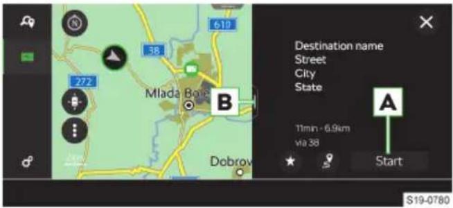 Destination name Street City State 272 38 610 Mlada Boe B 11min - 6.9km via 38 Dobrow Start S19-0780