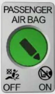PASSENGER AIR BAG OFF ON