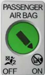 PASSENGER AIR BAG OFF ON