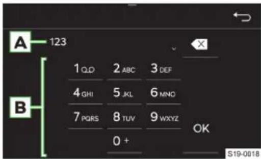 A 123 B 1 QD 2 ABC 3 DEF 4 GHI 5 JKL 6 MNO 7 PQRS 8 TUV 9 WXYZ 0 + OK S19-0018