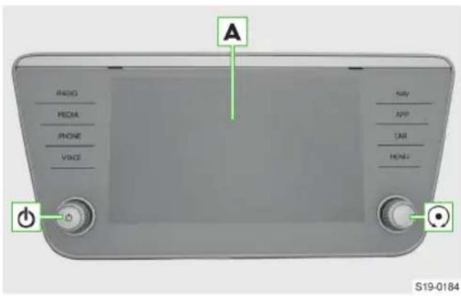 A RADIO MEDIA PHONE VOICE NAV APP CAI HOME S19-0184