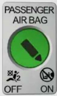 PASSENGER AIR BAG OFF ON