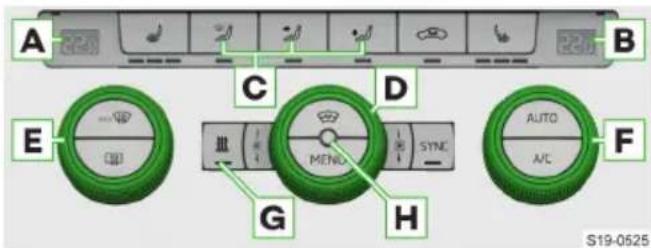 A B C D E G H AUTO A/C F S19-0625