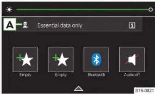 Essential data only Empty Empty Bluetooth Audio off S19-0021