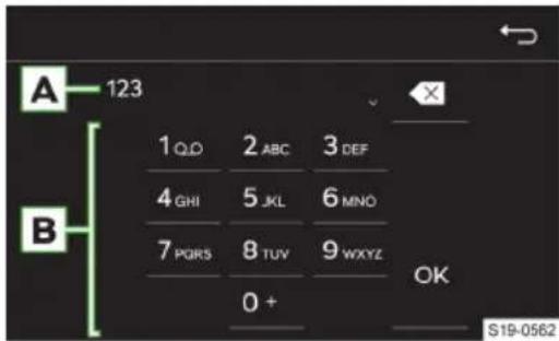 A 123 B 1 QD 2 ABC 3 DEF 4 GHI 5 JL 6 MNO 7 PQRS 8 TUV 9 WXYZ 0 + OK S19-0562