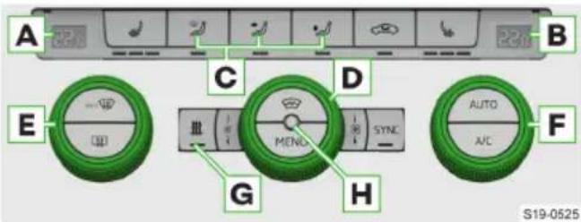 A B C D E G H AUTO A/C F S19-0525