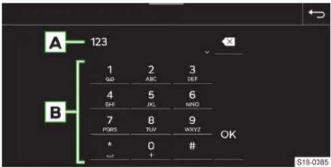 A 123 B 1 2 3 GID ABC DEF 4 5 6 GHI JKL MNO 7 8 9 PQRS TUV WXYZ OK * 0 # + _ S18-0385