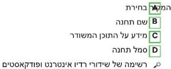 הכלה A B C D