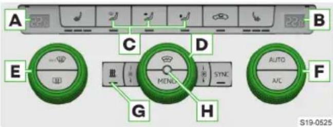 A B C D E G H AUTO A/C F S19-0525