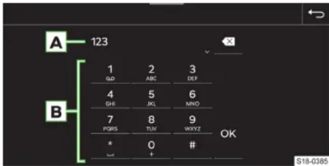 A 123 B 1 2 3 GDP ABC DEF 4 5 6 GHI JKL MNO 7 8 9 PQRS TUV WXYZ * 0 # + OK S18-0385