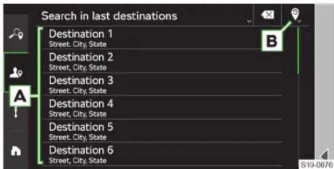 Search in last destinations Destination 1 Street, City, State Destination 2 Street, City, State Destination 3 Street, City, State Destination 4 Street, City, State Destination 5 Street, City, State Destination 6 Street, City, State