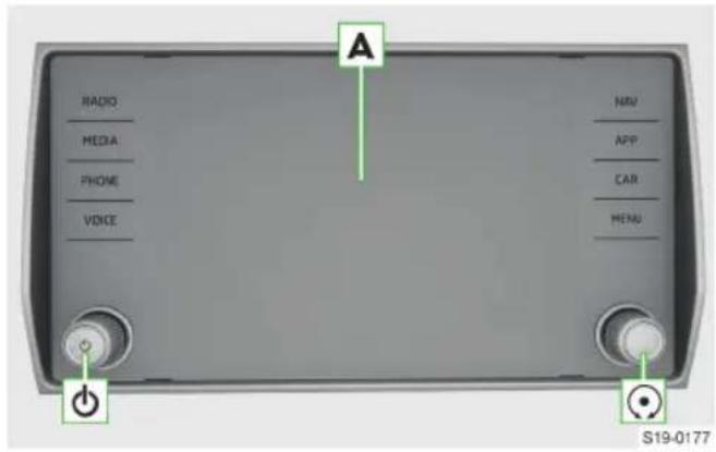 RADIO MEDIA PHONE VOICE A NAV APP CAB MENU S19-0177